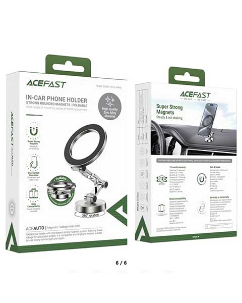Acefast D20 Magnetic Folding Holder For Car