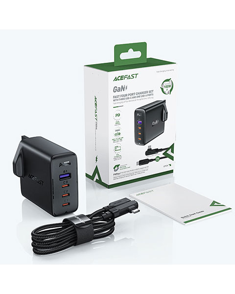 Acefast A40 Fast Charge Wall Charger PD100W GaN