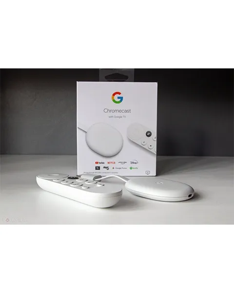 箱付き GZRNL 4K版 Chromecast with Google TV Google 4K Chromecast with Google TV - Snow (GA01919-US