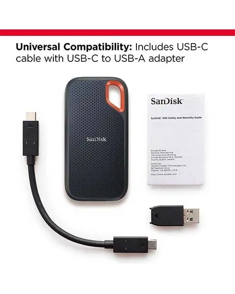 SanDisk Extreme Portable SSD 1TB 1050 MB/s