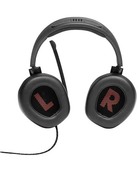 JBL Quantum 200 Wired Over Ear Gaming Headset Black