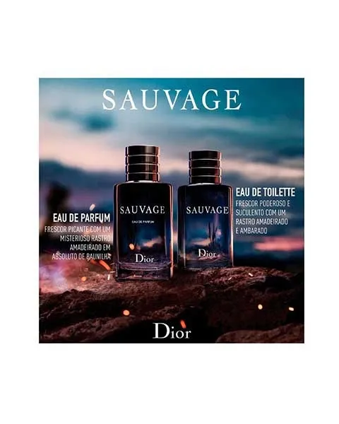 Christian Dior Sauvage Eau De Parfum Spray For Men, 3.4 Ounce