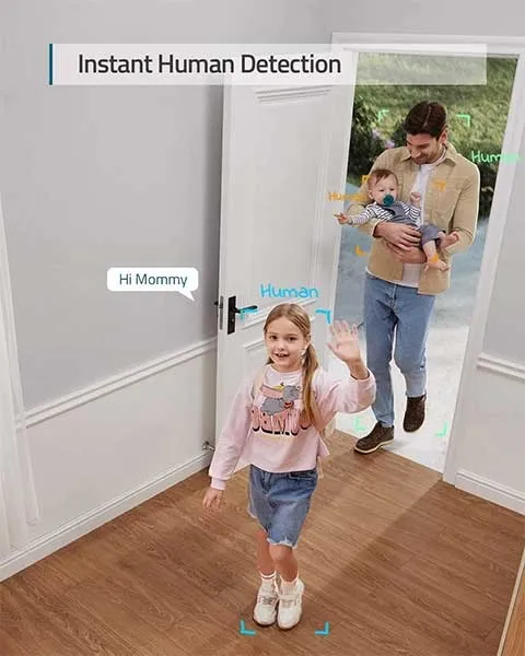 Eufy 2K Indoor Cam Pan and Tilt Motion Alerts