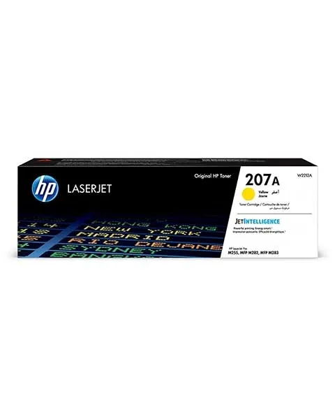 HP 207A Yellow Original LaserJet Toner Cartridge