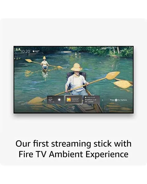 Amazon Fire TV Stick 4K Max Wi-Fi 6 2nd Gen Streaming Device