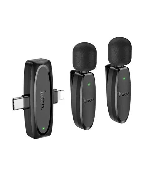 Hoco L15 Dual-Mic Wireless Microphone