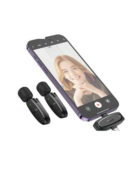 Hoco L15 Dual-Mic Wireless Microphone