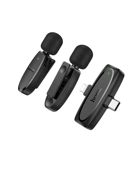 Hoco L15 Dual-Mic Wireless Microphone