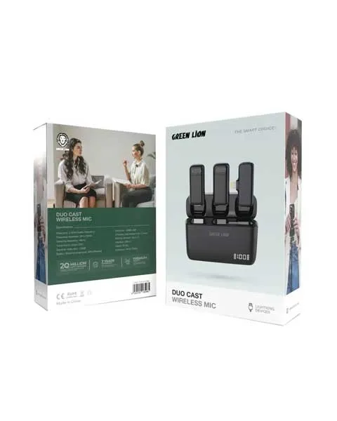 GreenLionDuoCastWirelessMic