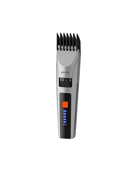Porodo LifeStyle Rechargeable LED display Hair Trimmer 1200mAh