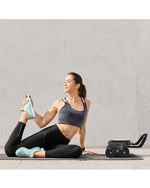 Green Lion ABS Exercise Roller with Digital Display, Automatic Rebound