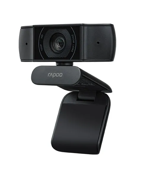 RAPOOC200720PHDWebcamwithMicrophone-Black