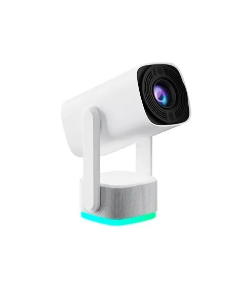 Pan Tilt Lamp Rechargable Projector- 4k 5Ghz Wi-Fi