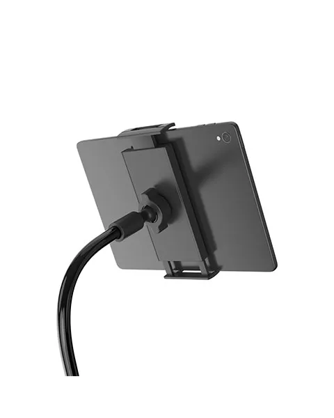 Porodo Lazy Man Stand with Magnetic Suction 92CM - Black