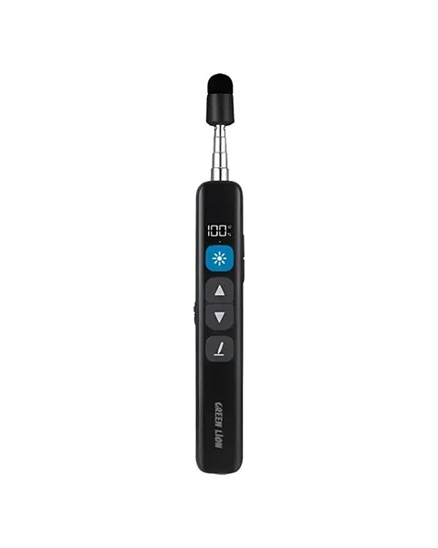  Green Lion Wireless Presenter with Retractable Pointer-Black