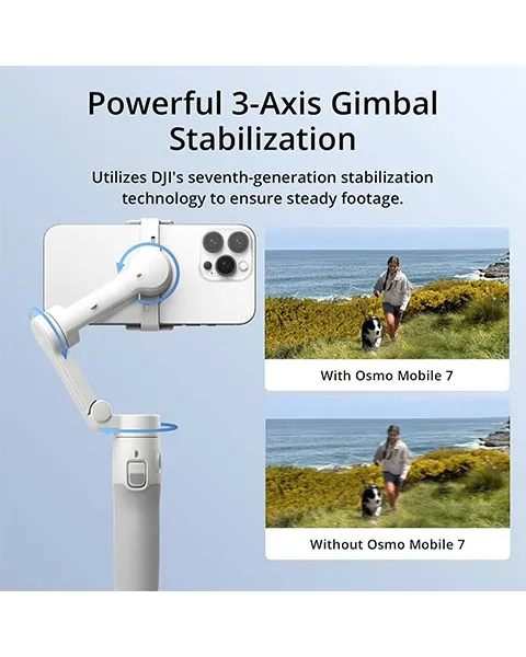 DJI Osmo Mobile 7 Smartphone Stabilizer-Gray