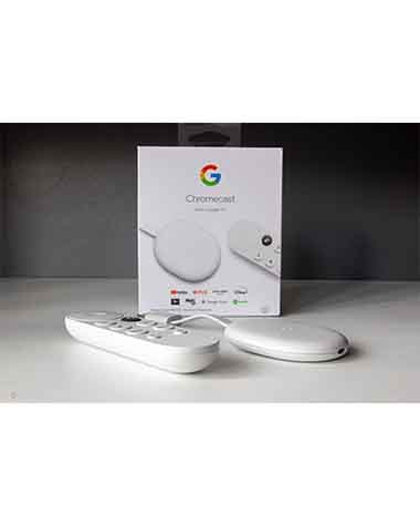 Google Chromecast 4K with Google TV