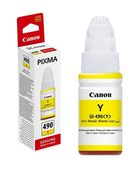 Canon Ink Cartridge GL490 Yellow