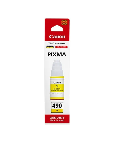 Canon Ink Cartridge GL490 Yellow