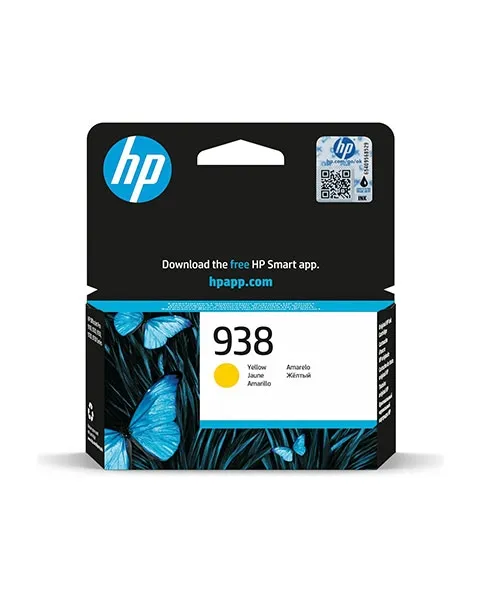 HP 938 Yellow Original Ink Cartridge