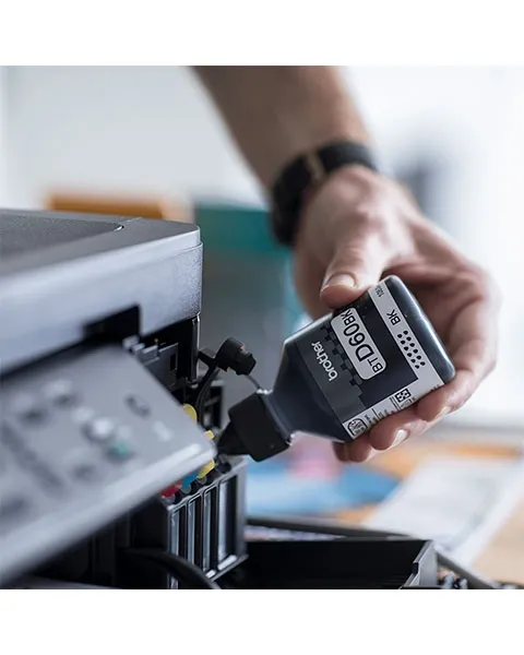  Brother BT-D60 BK Black Ink Bottle Original