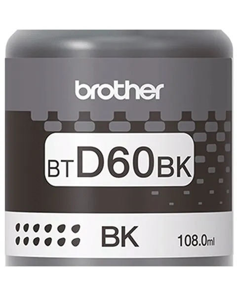  Brother BT-D60 BK Black Ink Bottle Original
