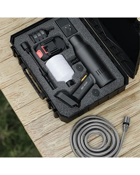 Green Lion CX240 Cordless Pressure Wash Gun-Black