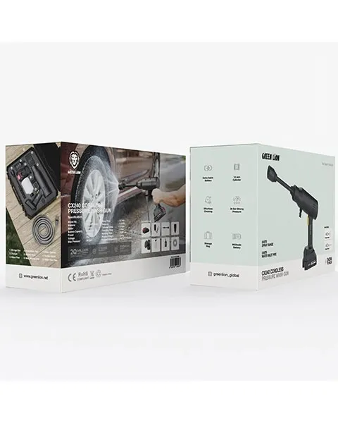 GreenLionCX240CordlessPressureWashGun-Black