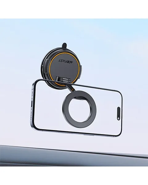 AcefastD55CarMountMagneticHolderCarDashboardBlack
