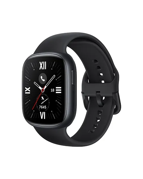  HONOR WATCH 4 SmartWatch, Bluetooth Calling, 1.75 inch AMOLED, Android and iOS-Black