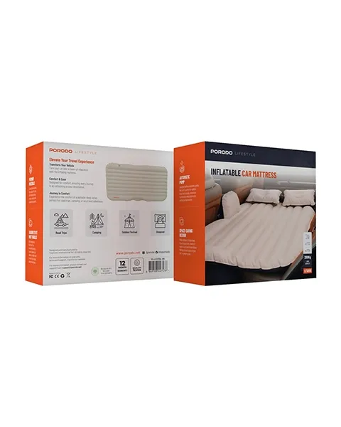 Porodo Lifestyle Car Mattress - Beige