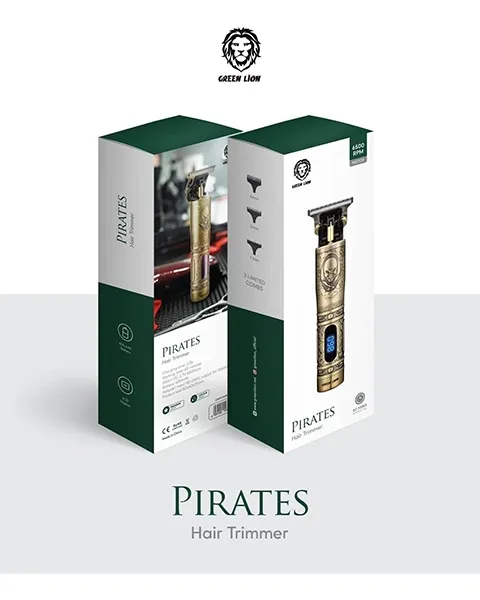 Green Lion Pirates Hair Trimmer