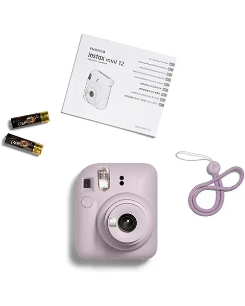 Fujifilm Instax Mini 12 Instant Camera-Blossom Pink
