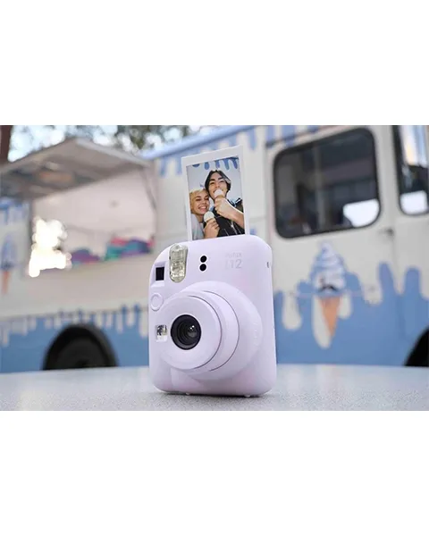  Fujifilm Instax Mini 12 Instant Camera-Clay White