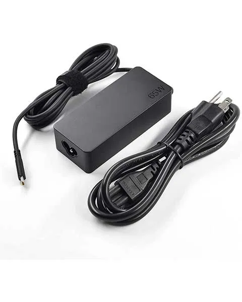 Lenovo Laptop Charger 20V 3.25A Type-C 45W Charging Pin 3 pin Power Cable
