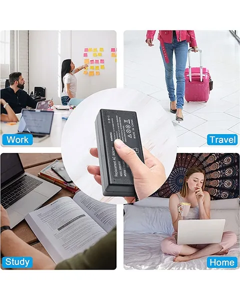  HP Laptop Charger 65W 19.5V USB Type C Pin Adapter