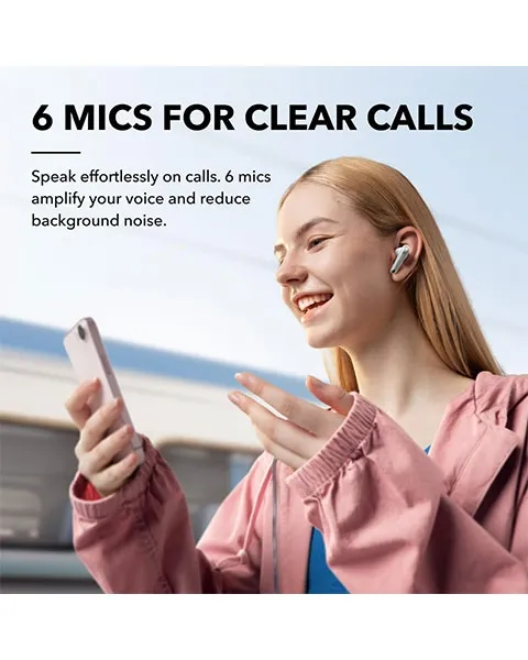  Anker Soundcore Liberty 4 NC Wireless Earbuds Noise Reduction-White