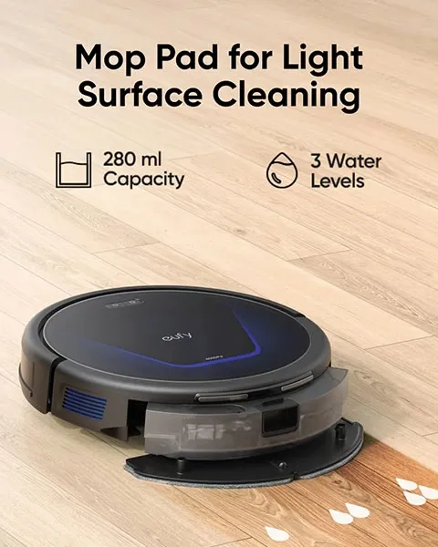  Eufy G50 Hybrid Smart Robot Vacuum-Black T2212V11