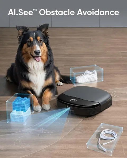 Eufy Omni S1 Robot Vacuum Black-T2071G11