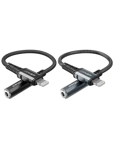 AcefastC1-05AudiocableforLightningto3.5mmfemale