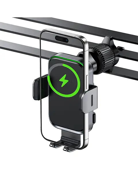 AcefastD17FastWirelessChargerCarMountHolder15W