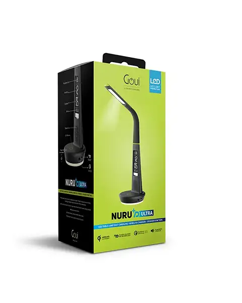Goui Nuru+D Ultra Lamp with Speaker-Black