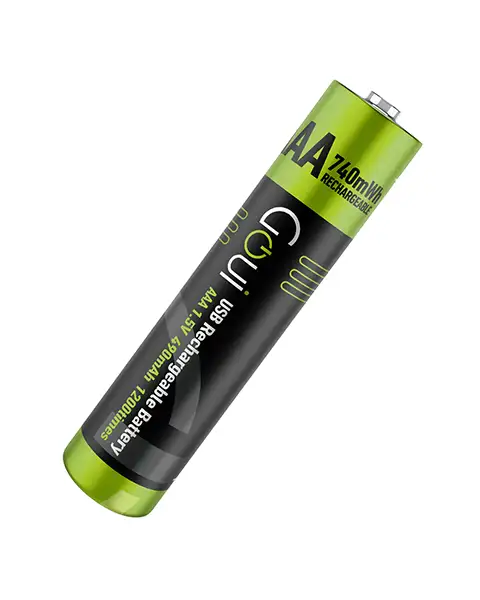  Goui Long Lasting Power 2 Pcs Rechargeable AAA Battery