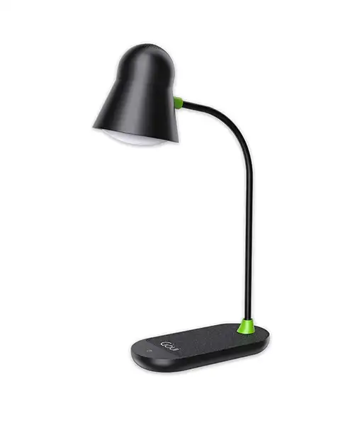 Goui Fusion Led Lamp with Speaker & Wireless Charger-Black