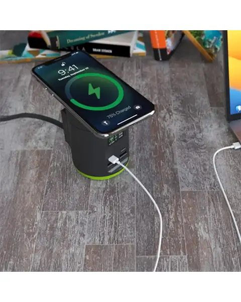 Goui Wireless Desk Charger Dock Multi Port 65W