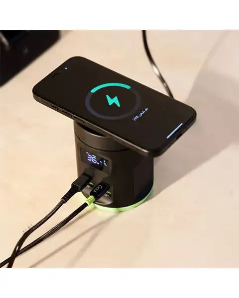 Goui Wireless Desk Charger Dock Multi Port 65W