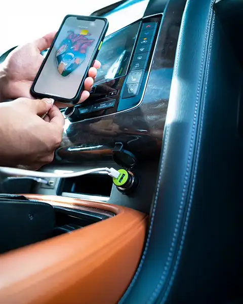 Goui G-Car30w 3A Car Charger 2-Ports 30W