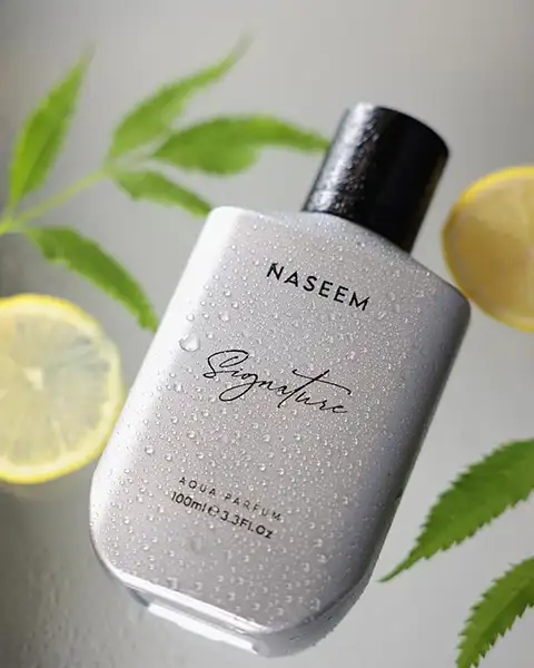  NASEEM Signature Silver AQUA Parfum 100ml - Elegant Unisex