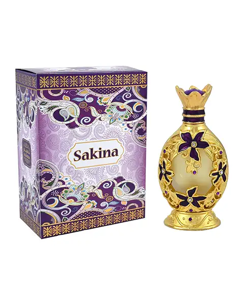  Naseem Sakina Attar Perfume Oil 20ml - Subtle Eau De Parfum for Unisex