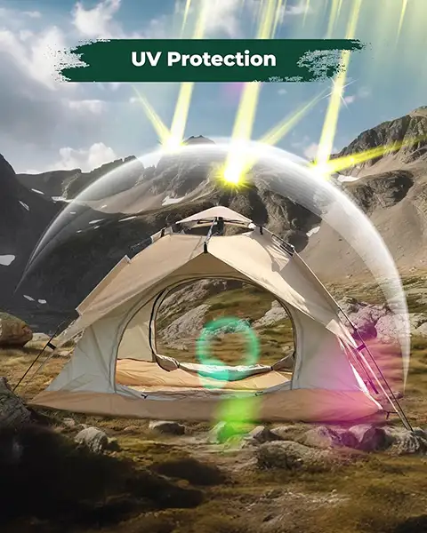 Green Lion GT-4 Ultimate Camping Tent-Beige